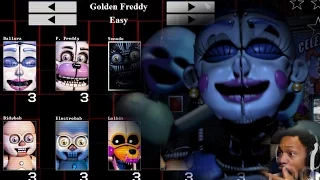 THE GANG'S ALL HERE.. SEND HELP | FNAF: Sister Location [Custom Night]