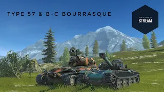 Type 57 & B-C Bourrasque - Стоит ли брать? ● TanksBlitz