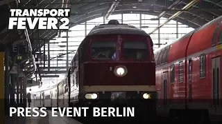 Геймплейный трейлер игры Transport Fever 2 с мероприятия в Берлине!