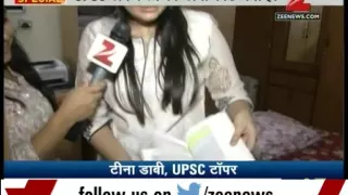 Watch: Zee Media Exclusive chat with UPSC topper Tina Dabi
