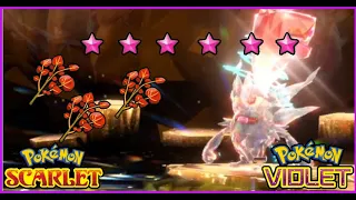 THREE Spicy Herba Drop! 6 STAR Fighting Tera Annihilape Raid Clear | Tera Raid Log | Pokemon Scarlet