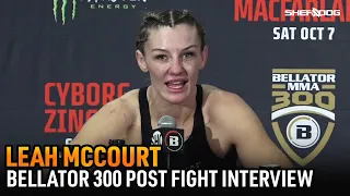 Leah McCourt | Bellator 300 Post Fight interview