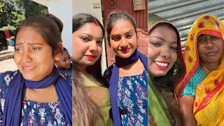 Shivani Kumari official || मिलने गये गाव और 😱😱 || अचानक से बना Plan 🤩 @Krishna_poojaa