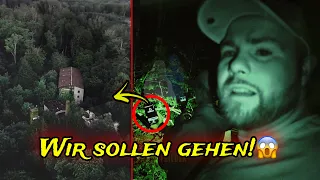 Mit GEIST Gesprochen?😳 Hier Verbrannte Seine LE*CHE!😱 Geisterjagd Nachts im Horror Lostplace...