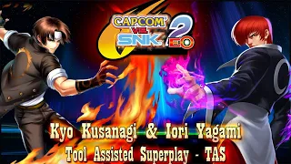 【TAS】CAPCOM VS SNK 2 - KUSANAGI & YAGAMI TEAM