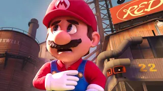 The Mario Bros Movie but Mario travels to TF2 instead