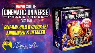 MARVEL CINEMATIC UNIVERSE PHASE 3, PART 2 - Blu-ray, 4K, DVD Box Set Announced & Detailed