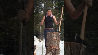 Wood Chopping Sword vs. Maul