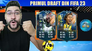 PRIMUL DRAFT DIN FIFA 23 IESE GENIAL CU NOII HEROES & WALKOUT IN PREMII!!! FIFA 23 ROMANIA