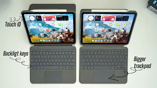 Best iPad Air 5 Keyboard? Logitech Combo Touch vs Folio Touch