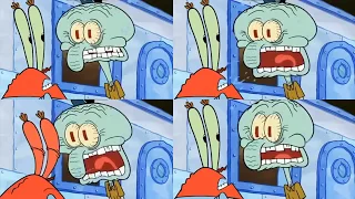 Squidward says "Because, I'm all out of money!" 1 million times