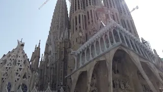 Basílica De La Sagrada Família, Back View, Barcelona, Spain