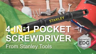 Stanely EDC 4in1 Pocket Screwdrive - EDC Tool