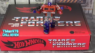 Hot Wheels Transformers Optimus Prime CHILL REVIEW