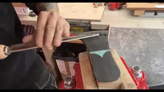 Making guitar / Neck Shaping, Tailpiece Part 4