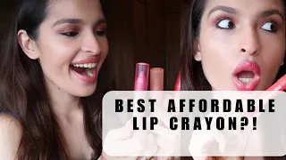 BEST AFFORDABLE CRUELTY FREE LIP CRAYON IN THE MARKET?!! COLOURPOP JUST A TINT LIP SWATCHES + REVIEW