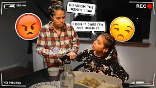 11 Yr Old Daughter DISRESPECT MOM * Mom Loses It *