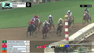 Count of Amazonia (IRE) wins Race 9 on Saturday, June 10 at Santa Anita Park