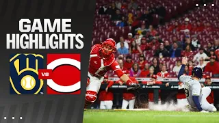 Brewers vs. Reds Game Highlights (4/10/24) | MLB Highlights