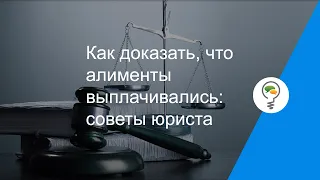 Как доказать, что алименты выплачивались: советы юриста