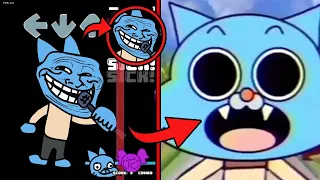 References in Pibby VS NEW Corrupted Gumball x FNF | Come and Learn with Pibby