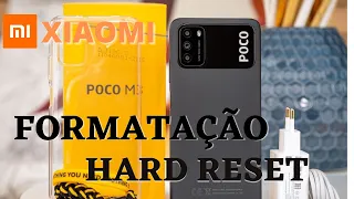 COMO FORMATAR XIAOMI POCO M3/ HARD RESET, RESTAURAR ZERAR DE FABRICA