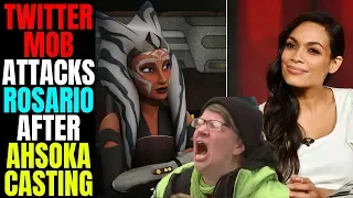 Twitter Mob Attacks Rosario Dawson After Ahsoka Casting | Woke Lucasfilm Writers Weigh In