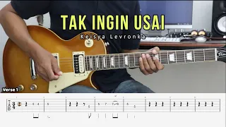 Tak Ingin Usai - Keisya Levronka - Guitar Instrumental Cover + Tab