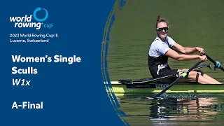 2023 World Rowing Cup III - Women's Single Sculls - A-Final