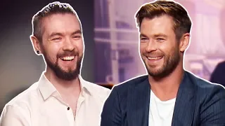 Thor Smiled At Me (Chris Hemsworth and Tessa Thompson)