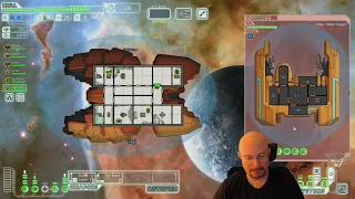 FTL Hard mode, NO pause, NEW Random Ship Streak! Rock A, 2nd run