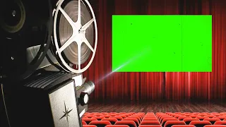 Movie Projector #1 / Green Screen - Chroma Key