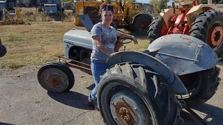 Trading tractors with Angie