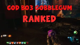 COD BO3 GobbleGums Ranked