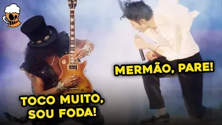 MICHAEL JACKSON PUTASSO COM SLASH!