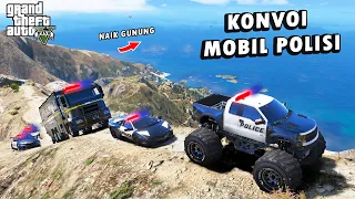 Konvoi OFFROAD MOBIL POLISI Naik Ke Puncak GUNUNG TERTINGGI GTA 5