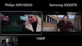 Philips 50PUS8505 VS Samsung Q60TAUX