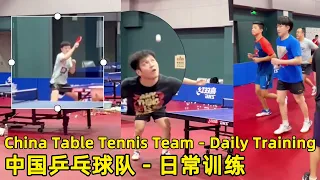 中国乒乓球队 - 日常训练｜Chinese Table Tennis Team - Daily Training