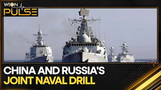 China and Russia flex muscles in Sea of Japan, joint naval drill underway | WION Pulse