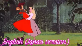 Sleeping Beauty // Once Upon A Dream "La La" One Line Multilanguage (Reuploaded)