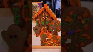 Building the Halloween House from Costco - Vlogtober Day 14 #shorts