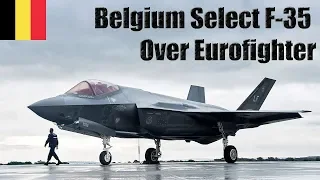 Belgium chooses Lockheed's F-35 over Eurofighter