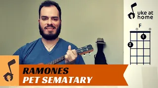 Ramones - Pet Sematary | Ukulele tutorial