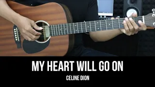 My Heart Will Go On - Celine Dion | EASY Guitar Tutorial with Chords / Lyrics