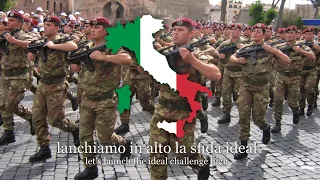 “Sui monti e sui mar” - Italian Paratroopers Song