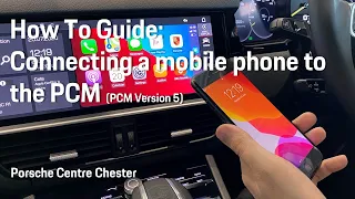 How To Guide: Connecting a mobile phone to the PCM (PCM Version 5)