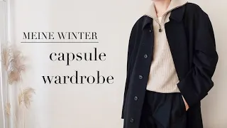 Meine WINTER CAPSULE WARDROBE | Minimalismus im Kleiderschrank