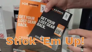 Gear Preview: Lost Gear? Karmik Outdoors' QR Codes Might Be A Game Changer