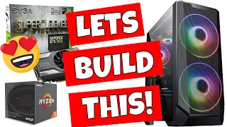 BUDGET Gaming PC Build For £420 - And Live Chat & Discussion