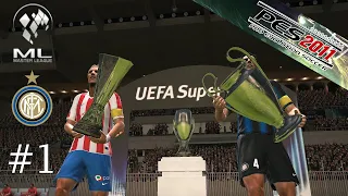 PES 11 Master League | Road To The Quadruple with Inter Milan EP01 - The Perfect Start